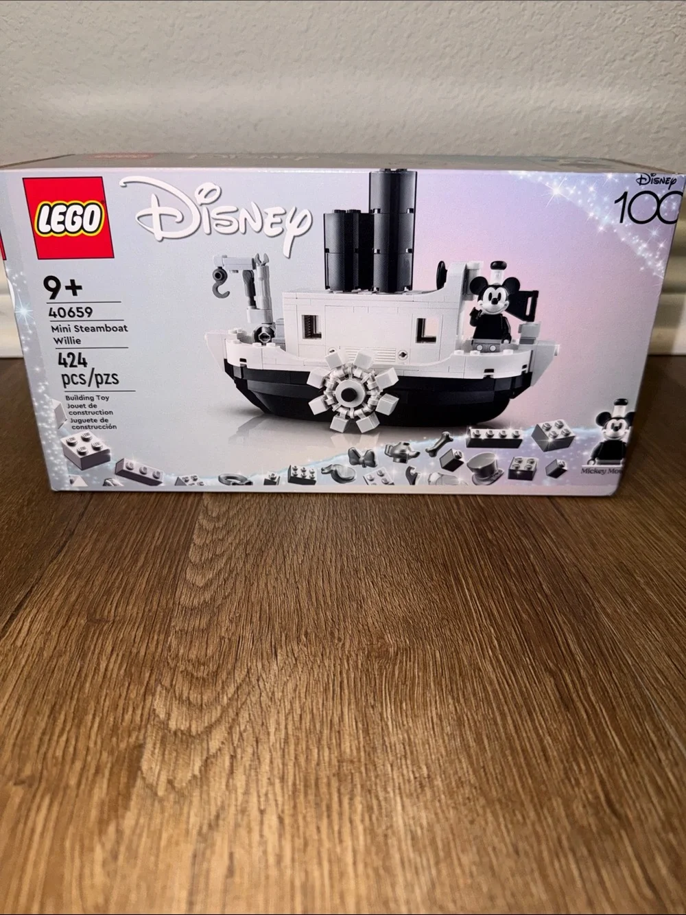 NEW IN BOX RETIRED LEGO Disney Mini Steamboat Willie 40659 Box Set (SEALED)